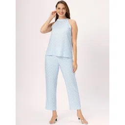 ETC Printed Top With Trousers Set-picture-36