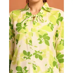 ETC Women Printed Top and Pyjamas Night suit image 3