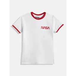Eteenz Boys NASA Printed Cotton T-shirt-picture-29