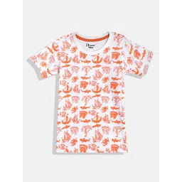 Eteenz Boys Premium Cotton Conversational Printed T-shirt-picture-32