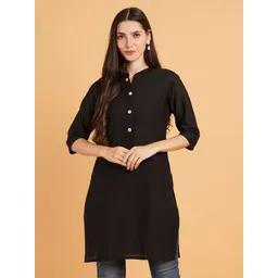 Ethic Glance Ethnic Motifs Gotta Patti Pure Cotton Khadi Gotta Patti Kurti-picture-26