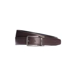 Ethik Men Textured Reversible Formal Belt-picture-32