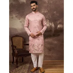Ethnic Bay Men Embroidered Sequinned Kurta-picture-35