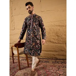 Ethnic Bay Men Embroidered Straight Kurta-picture-13