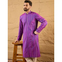 Ethnic Bay Men Embroidered Thread Work Kurta-picture-36