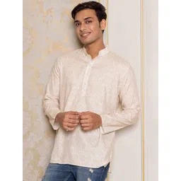 Ethnic India Men Geometric Kurta-picture-28