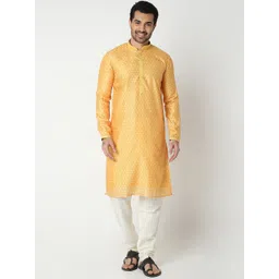 Ethnicity Men Printed Regular Kurta with Trousers-picture-36