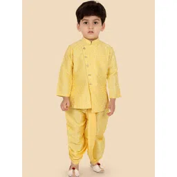 Ethniks Neu-Ron Boys Angrakha Kurta with Dhoti Pants-picture-37