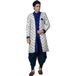 Ethzy Self Design Sherwani-picture-29