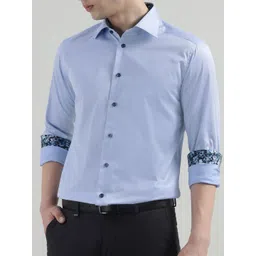 Eton Men Cutaway Collar Solid Cotton Formal Shirt-picture-29