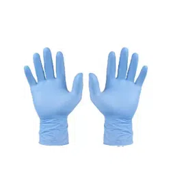 ETS Hand Pro Examination Premium Nitrile Gloves Blue Color M Size, ETS_13 (Pack of 100 pcs)-image-44