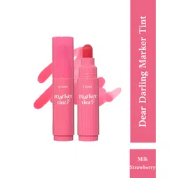 ETUDE Dear Darling Marker Lightweight Smudge Proof Lip Tint - Milk Strawberry 04-picture-21