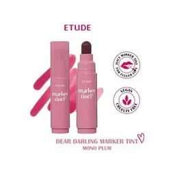etude Dear Darling Marker Lip Tint - 02 Mono Plum-picture-35