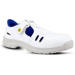 Euro Security Safety Shoe AQUA SANDAL | Micro Fiber Washable Upper, Ideal for OT, Hospital, Food & Pharma Industry, Anti-Skid, 200J Steel Toe, ESD Footwear | Size 08 UK/INDIA-picture-27