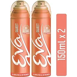 Eva Sweet Aerosol Deodorant For Women, 150Ml (Pack Of 2)-picture-42