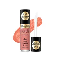 Eveline Cosmetics Wonder Match 4 In 1 Cheek & Lip Lipstick- 4.5 ml- 01-picture-30