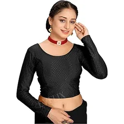 evelix Stylish Ready-to-Wear Blouses for Women | Pre-Stitched & Comfortable | Premium Fabrics | Perfect for Sarees, Lehengas & Skirts-picture-25