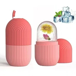 eventa Ice Roller for Face & Eye Reusable Face Rollers for Brightening Skin ( Pink ) Professional Facial Steamer-picture-16