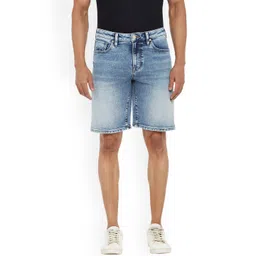 EVERBLUE Men Solid Stretchable Mid-Rise Shorts-picture-12