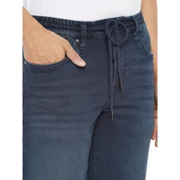 EVERBLUE Men Solid Stretchable Mid-Rise Shorts image 4