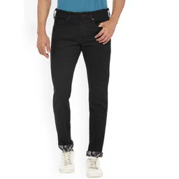 EVERBLUE Men Solid Tapered Slim Fit Stretchable Jeans-picture-34