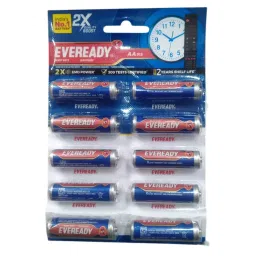 Eveready Blue AA Zinc Carbon Batteries (Pack of 10)-picture-12