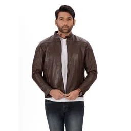 Everestwolf Men Leather Leather Jacket-picture-17