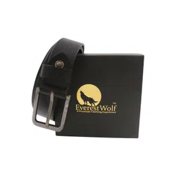 Everestwolf Men Textured Leather Formal Belt-picture-30