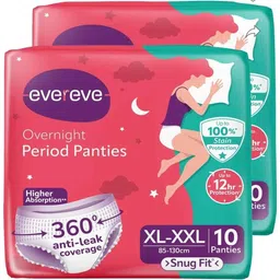 evereve Overnight Period Panties XL-XXL 20 PCS (PACK OF 2) Sanitary Pad-picture-41