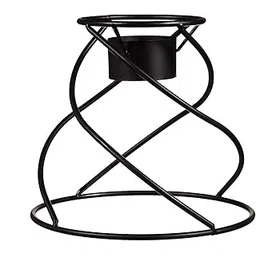 Evergreen Garden Spiral Iron Gazing Ball Stands-picture-12