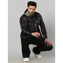 evershine Checkered Men Raincoat image 3