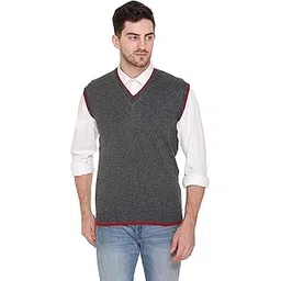 evershyne wears Men's Regular Fit Half Dseigner Sweater V-Neck Sweater for Men Availabel Size M=38,L=40,XL=42-picture-29