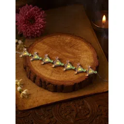 EVERSTYLISH RAJASVI Silver-Plated Oxidised Statement Choker Necklace-picture-17