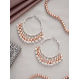 EVERSTYLISH Sanjoya Pearls & Beads Embroidered Earrings-picture-31