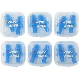 Every Cares Silicone Swimming Earplugs, 6 Pairs, Comfortable, Waterproof, Ear Plugs for Swimming and Showering, with Case (Blue)-picture-16