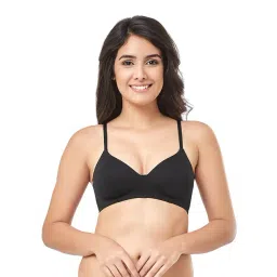 Every De by Amante Black Padded Non Wired Full Coverage Bra-image-19