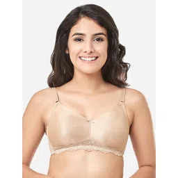 every de by amante Non Padded Wirefree Contour Charm Lace Bra - EB002-image-46