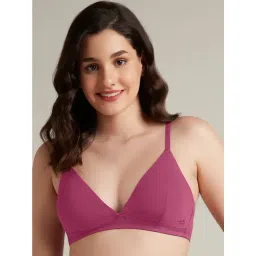 Every De by Amante Purple Half Coverage Non-Wired T-Shirt Bra-image-23