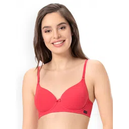 every de by amante Solid Padded Wired Carefree Confidence T-shirt Bra - EB010-picture-38