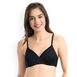 every de by amante Solid Padded Wirefree Classic Concealer T-shirt Bra - EB012-picture-10
