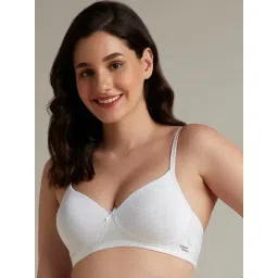 Every De by Amante White Full Coverage Non-Wired T-Shirt Bra-picture-48