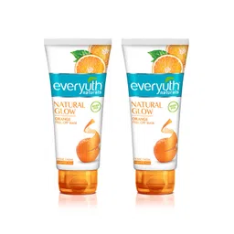 everyuth Naturals Set of 2 Natural Glow Orange Peel-off Masks To Fight Tan - 100g each-picture-34