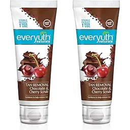 Everyuth Naturals Tan Removal Chocolate&Cherry Scrub|D Tan,Detoxify&Cleanse|Paraben Free|Antioxidant Choco&Multi-Vitamin Cherries|For Oily,Dry,Normal,Combination&Sensitive Skin - 100G (Pack Of 2)-picture-26