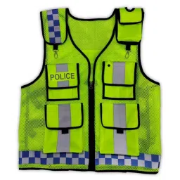 Evion Medium Size Green Reflective Safety Jacket, ES-055-image-6