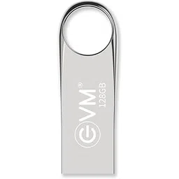 EVM EnVault USB 2.0 128GB Flash Drive - Read Speed up to 25MB/s - Durable Metallic Casing - 10 Years Warranty (EVMPDV/128GB)-image-49