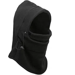 evolon deals Polar Fleece Balaclava Warm Full Face Cover Winter Camping Ski Hiking Snow Mask Beanie Cs Hat for Winter Black Color Fleece Cap-picture-20