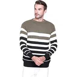 ewools Men's Winterwear Sweater || Woolen Self Cardigans Sweaters-picture-11