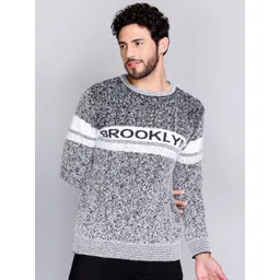 eWools Typography Self Designed Pure Wool Pullover-picture-31