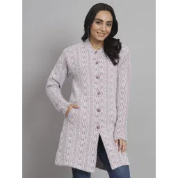 ewools Wool Blend Embellished Coat For Women-picture-13