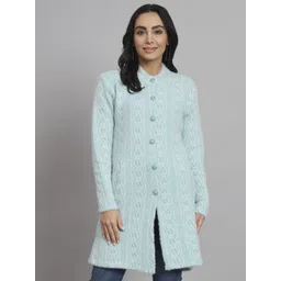 ewools Wool Blend Embellished Coat For Women-picture-12